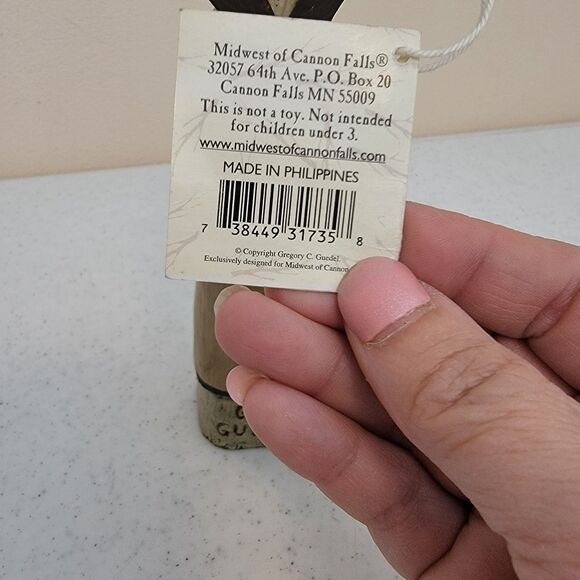 Greg Guedel Bethany Lowe Angel With Star Primitive Spanish Style Christmas Decor - Picture 9 of 12